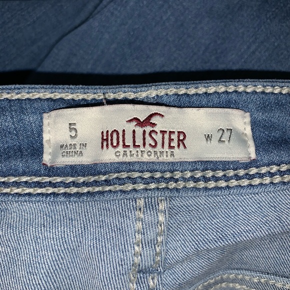 Hollister Medium Wash Jeggings - Picture 2 of 3